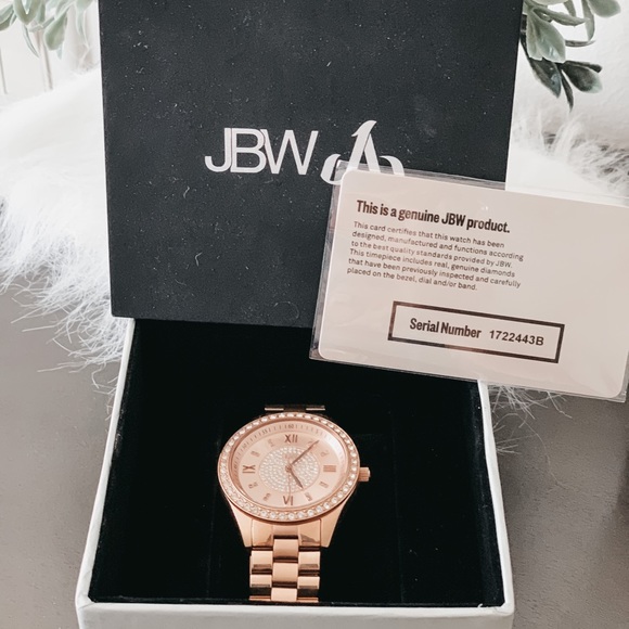 JBW MONDRIAN ROSE GOLD WATCH
